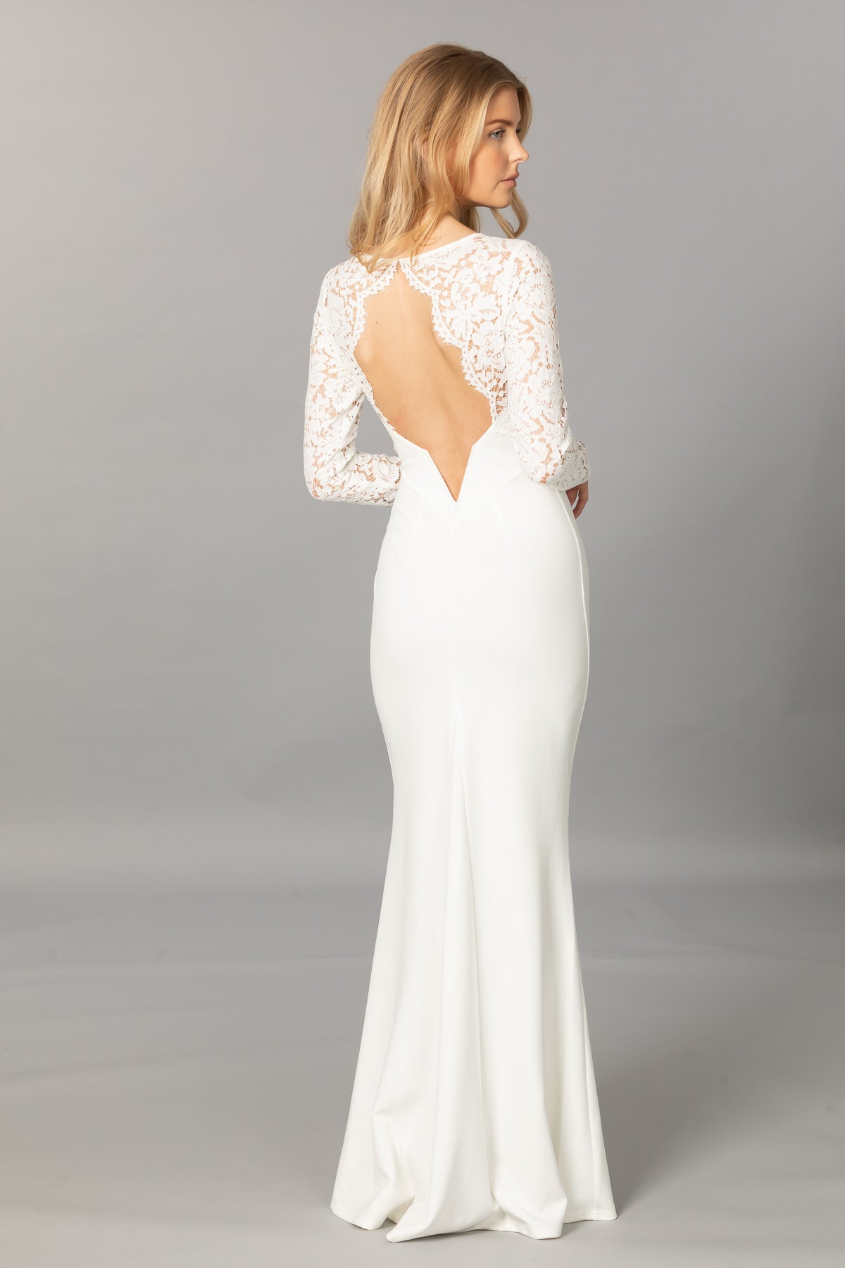Jane Lace Long Sleeve Gown