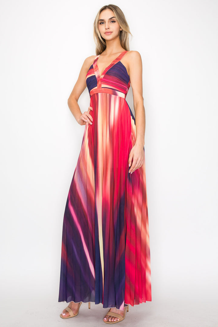 Sierra Multi-Color Maxi Dress